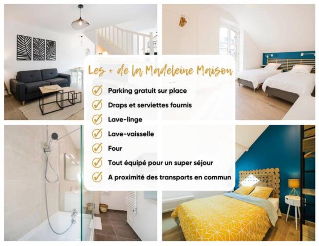 Apartament La Madeleine Maison *T3* Orlean Zewnętrze zdjęcie